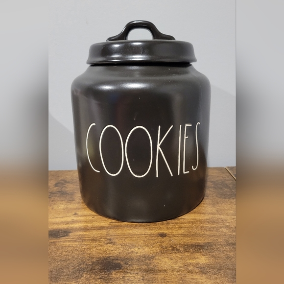 Rae Dunn Other - Rae Dunn Black Cookies Canister
